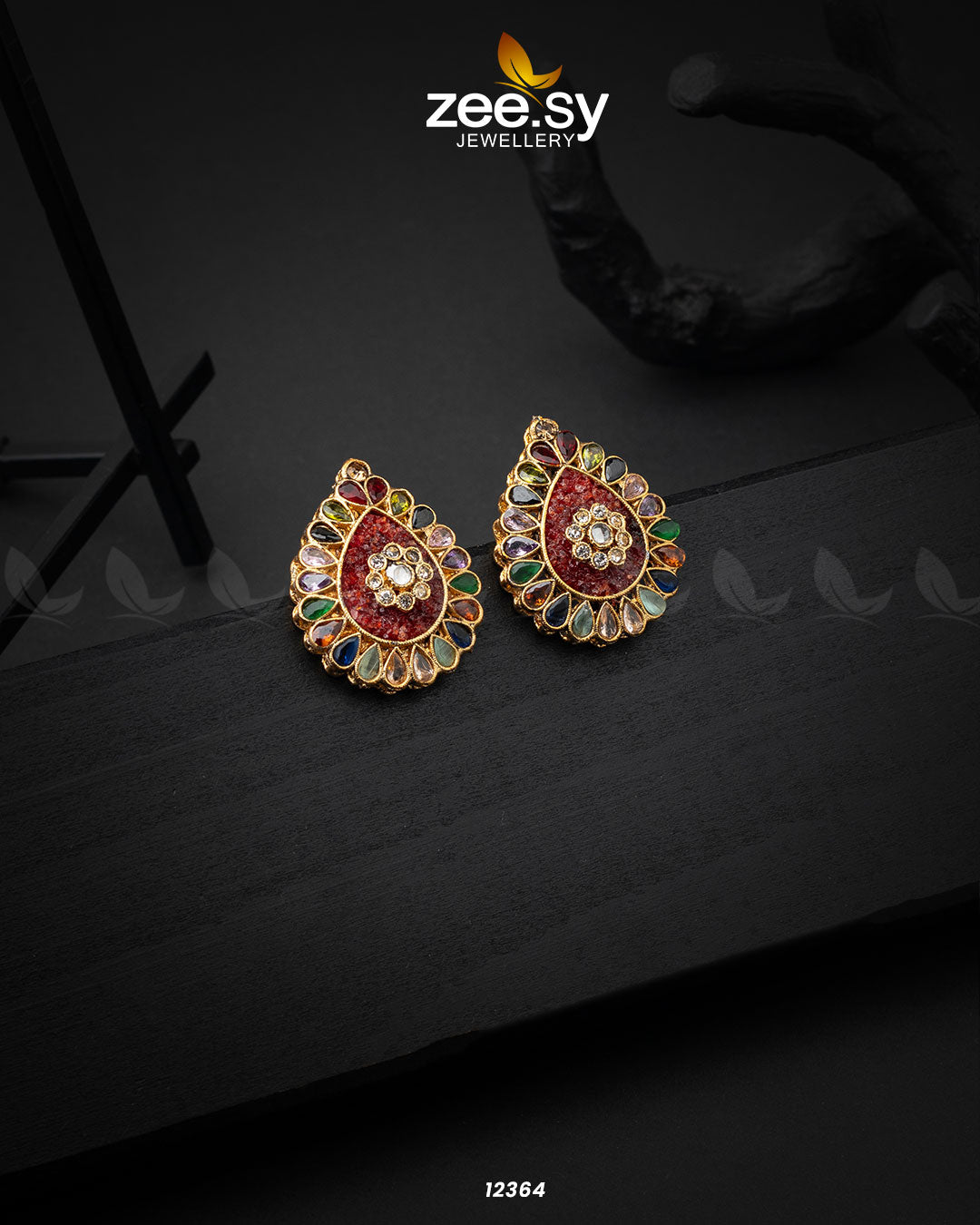 Slate Crush Earrings - Earrings