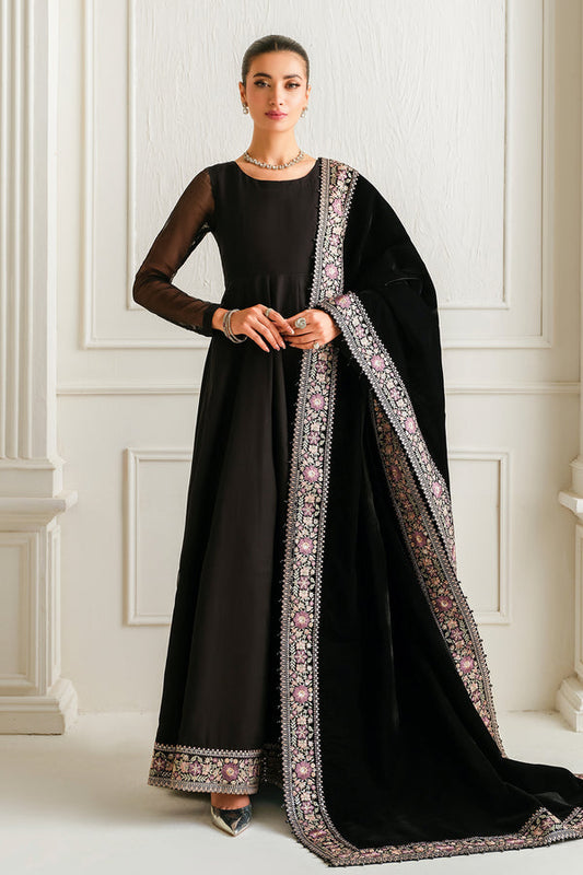 Baroque | Luxury Pret 25 | EMBROIDERED CHIFFON PR-1019 - Ladies Clothes - Maria Faisal