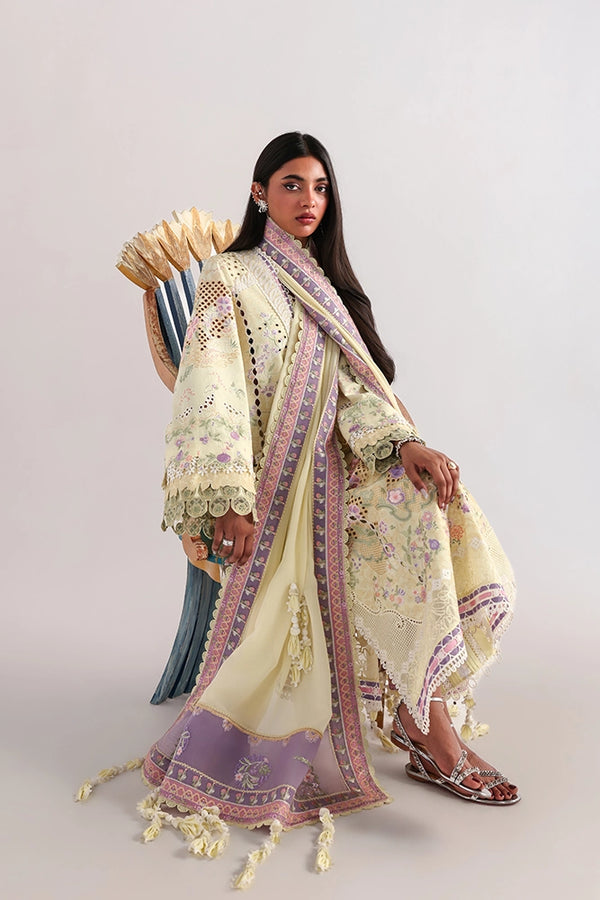 Suffuse | Lawn Eid 26 | TELYA - Luxury Dress - available at Maria Faisal in UK and USA.