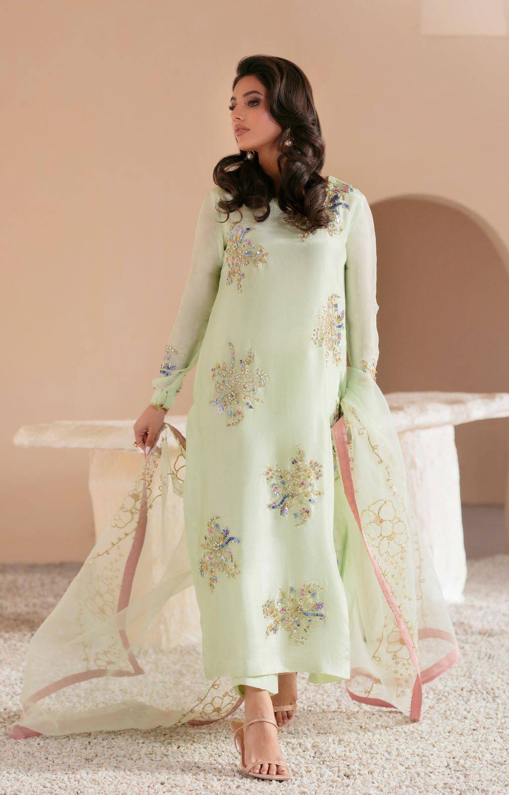 Ajr Couture | Symphony Luxe Festive 25 | Ethereal by Maria Faisal - Registered Vendor of : AJR Couture - type : Ladies Clothes - 100% original wedding dresses