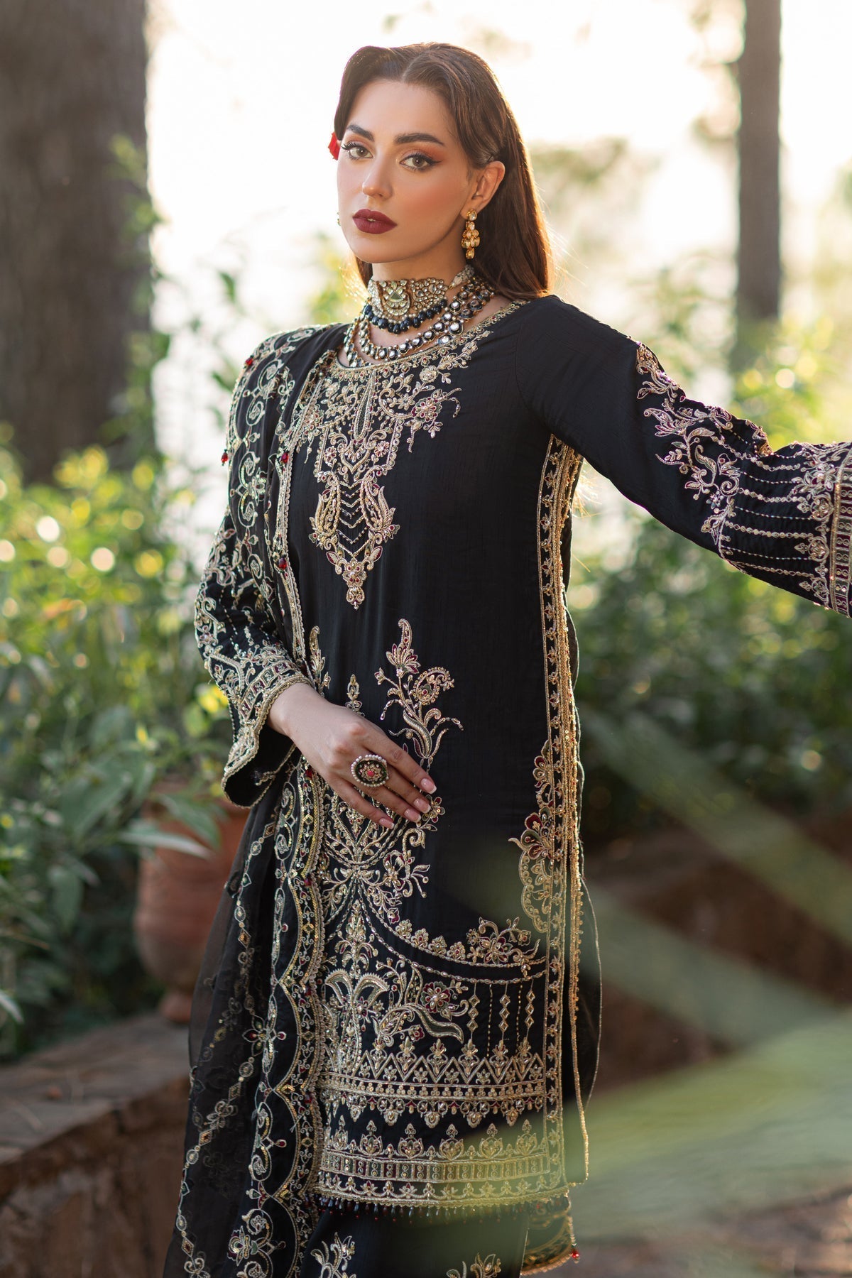 Naqshi | Samarkand Wedding Formals | Qamar - Wedding Dress - Maria Faisal