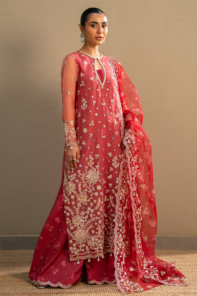 Cross Stitch | Wedding Collection 24 | CRIMSON FIRE - Ladies Clothes - Maria Faisal