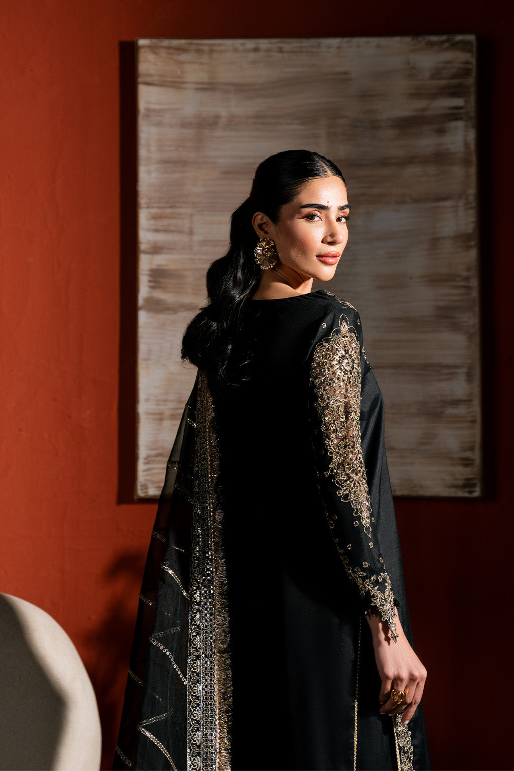 Neeshay | Raw Silk | RTW-RS-03 - Ladies Clothes - Maria Faisal