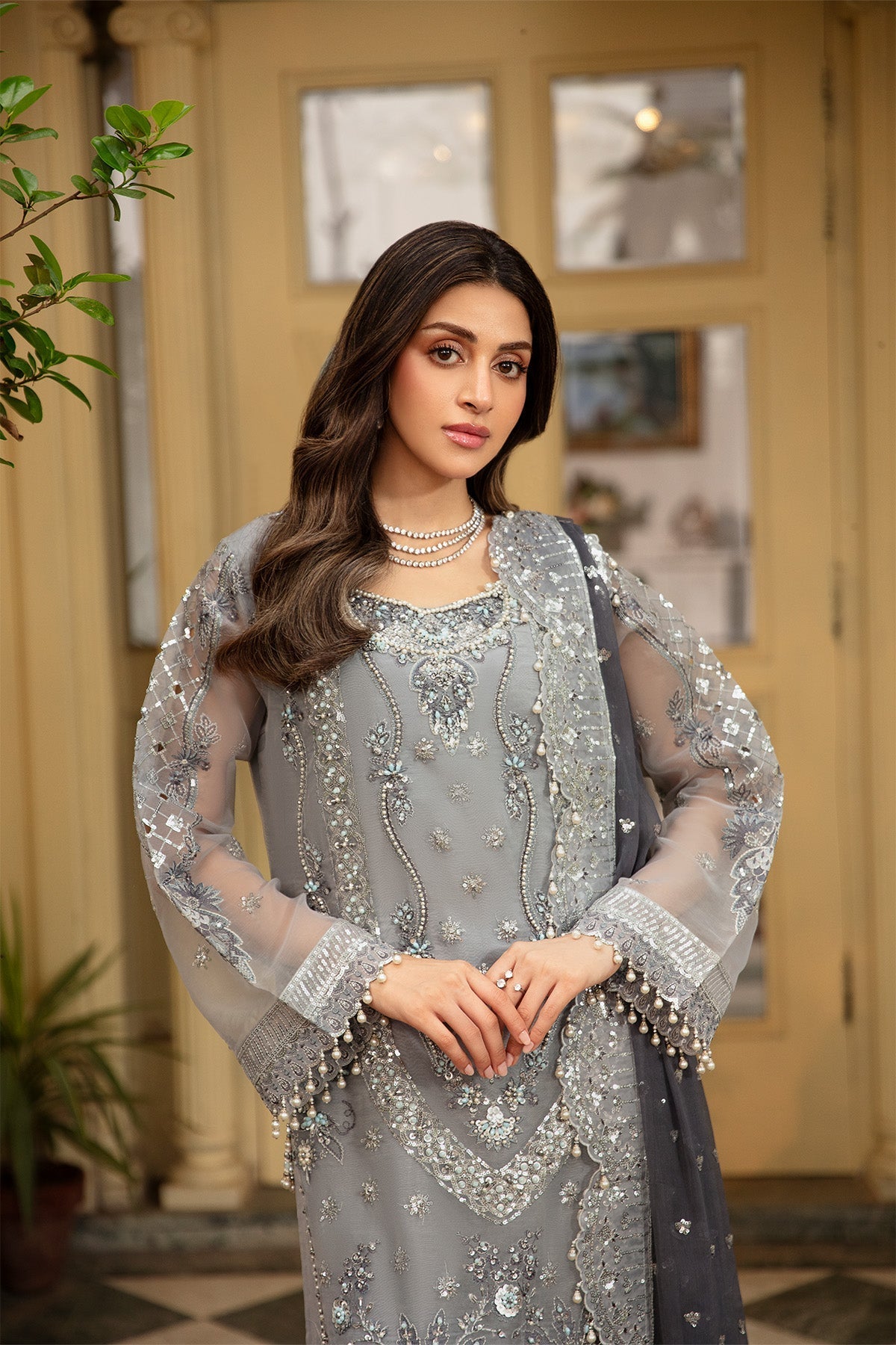 Raeesa Premium | Dehleez Formals | Dl 1033 - Ladies Clothes - Maria Faisal
