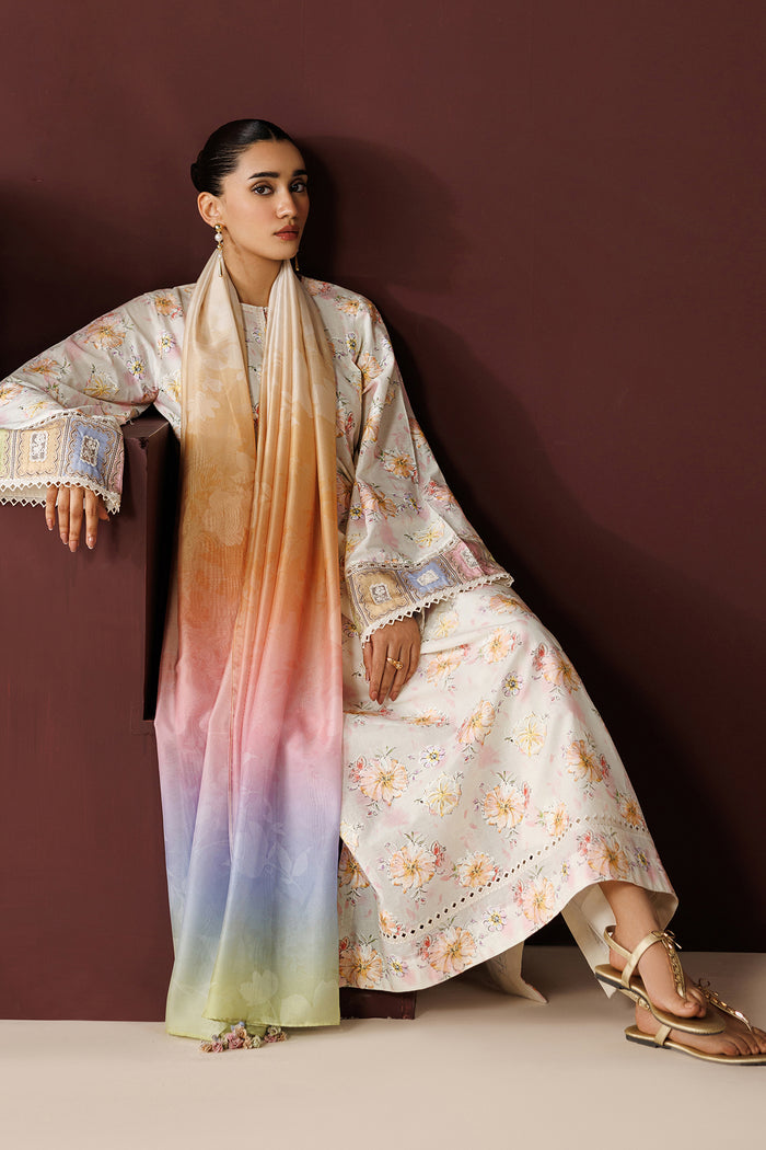 Baroque | Luxury Pret 26 | PR-1260 - Luxury Dress - available at Maria Faisal in UK and USA.