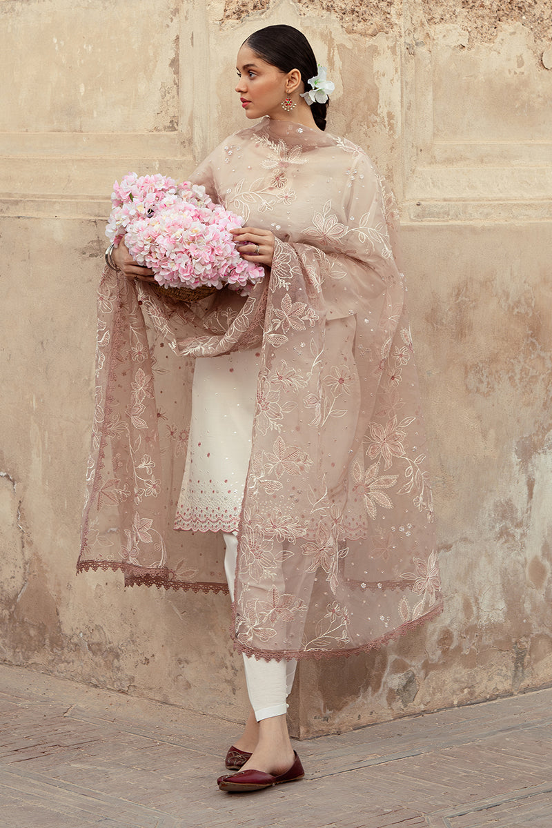 Cross Stitch | Premium Lawn 24 | SPECKLE MESH - Ladies Clothes - Maria Faisal