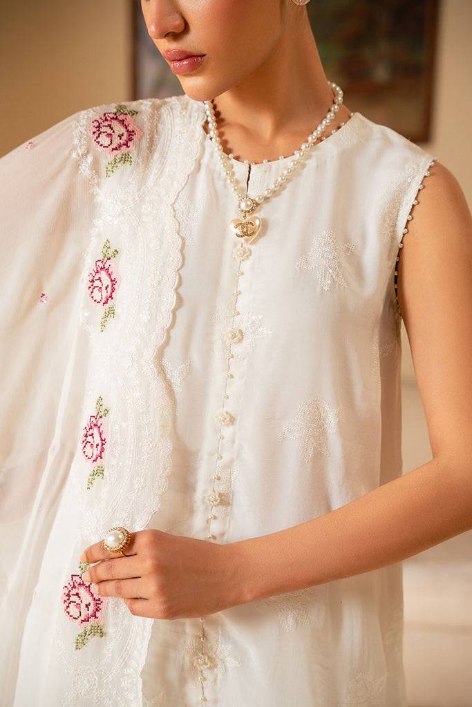 Cross Stitch | Luxe Atelier 25 | WHITE WHISPER by Maria Faisal - Registered Vendor of : Cross Stitch - type : Ladies Clothes - 100% original wedding dresses