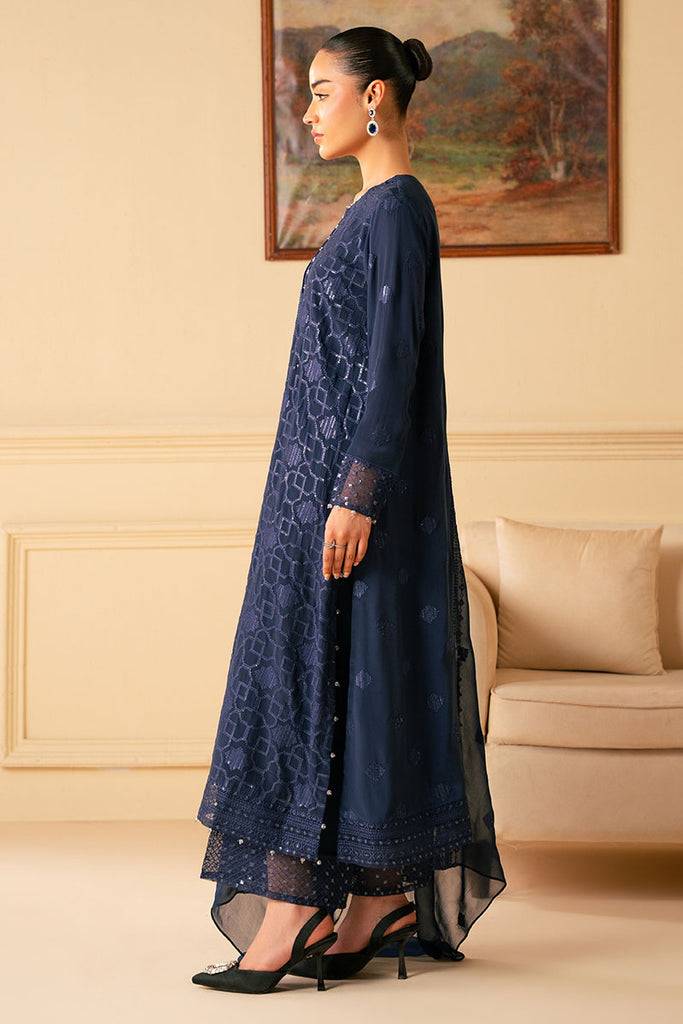 Cross Stitch | Luxe Atelier 25 | INDIGO BLUE by Maria Faisal - Registered Vendor of : Cross Stitch - type : Ladies Clothes - 100% original wedding dresses