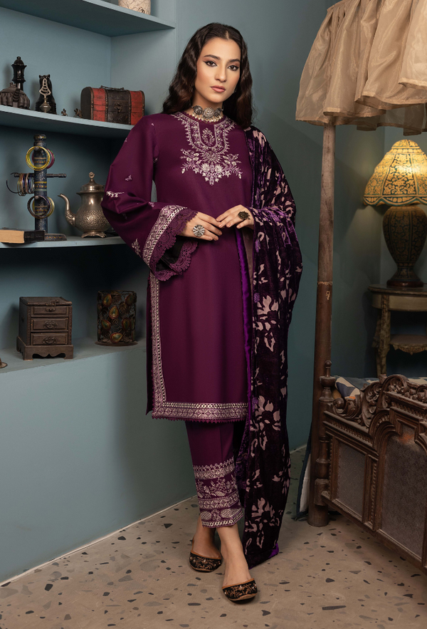 Humdum | Zouq 25 | D07 - Ladies Clothes - Maria Faisal
