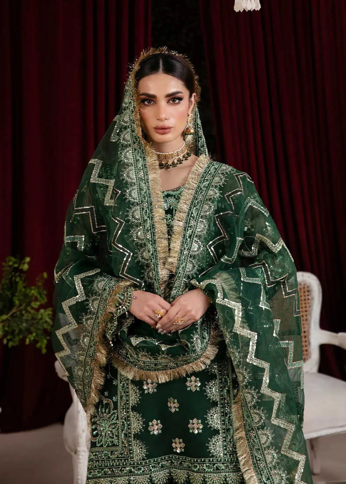 Dastoor | Noor-E-Jahan Wedding Collection'24 | Zayna - Maria Faisal