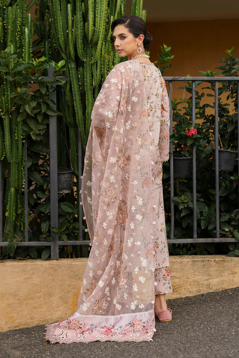 Baroque | Luxury Pret 24 | LAWN UF-585 - Designer Dress with Intricate embroidery and embellishments. Shop elegent wedding dress at Maria Faisal.