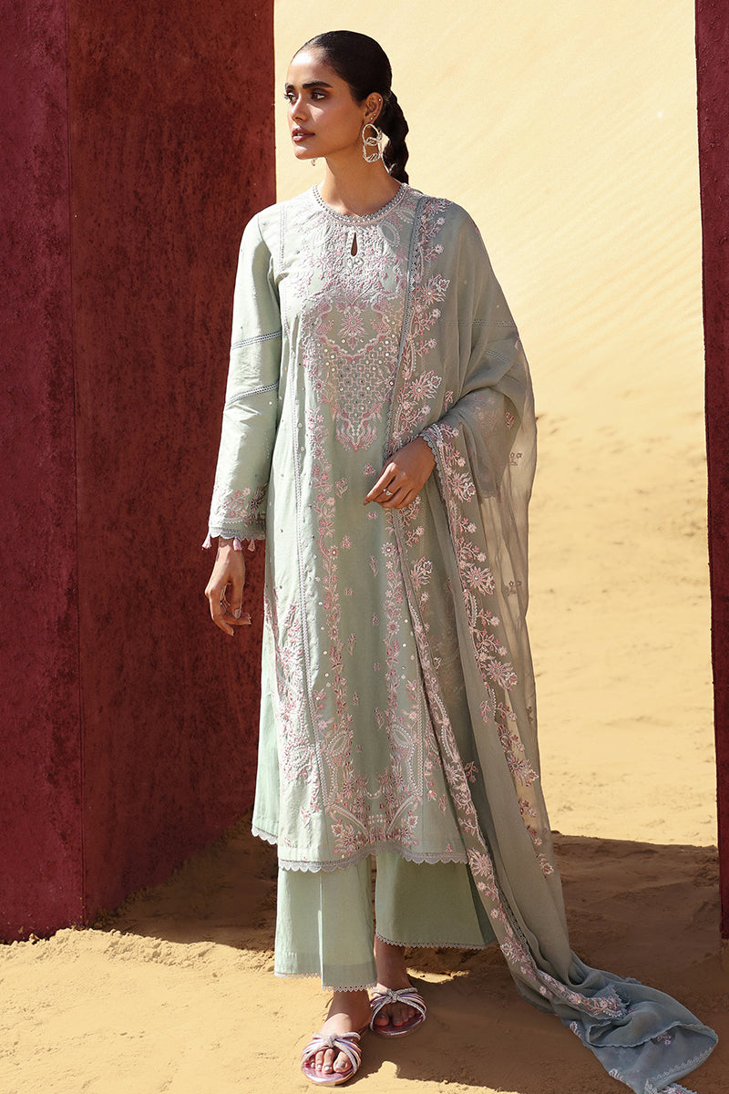 Cross Stitch | Eid Lawn 24 | MYSTIC VERVE - Designer Dress with Intricate embroidery and embellishments. Shop elegent wedding dress at Maria Faisal.