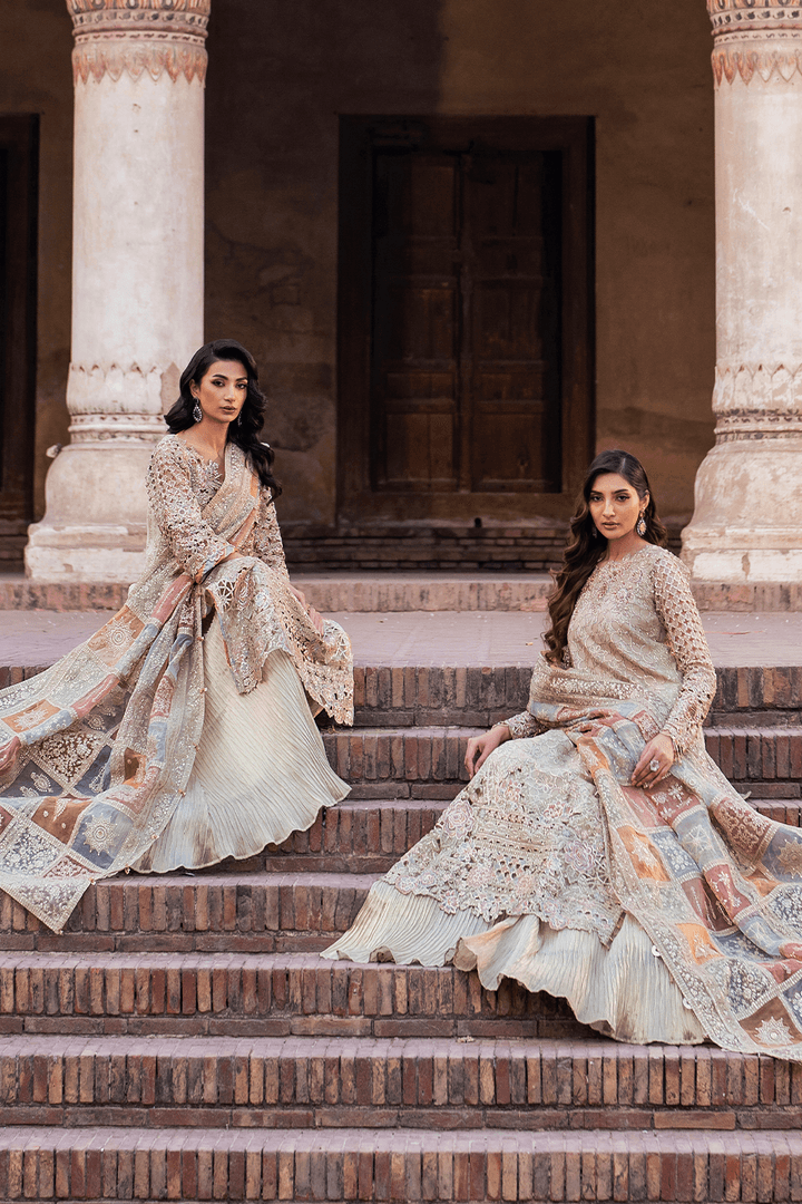 Iznik | Luxury Chiffon | ILC-02 by Maria Faisal - Registered Vendor of : Iznik - type : Ladies Clothes - 100% original wedding dresses
