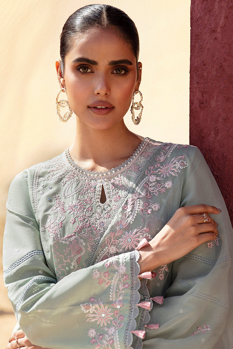 Cross Stitch | Eid Lawn 24 | MYSTIC VERVE - Designer Dress with Intricate embroidery and embellishments. Shop elegent wedding dress at Maria Faisal.