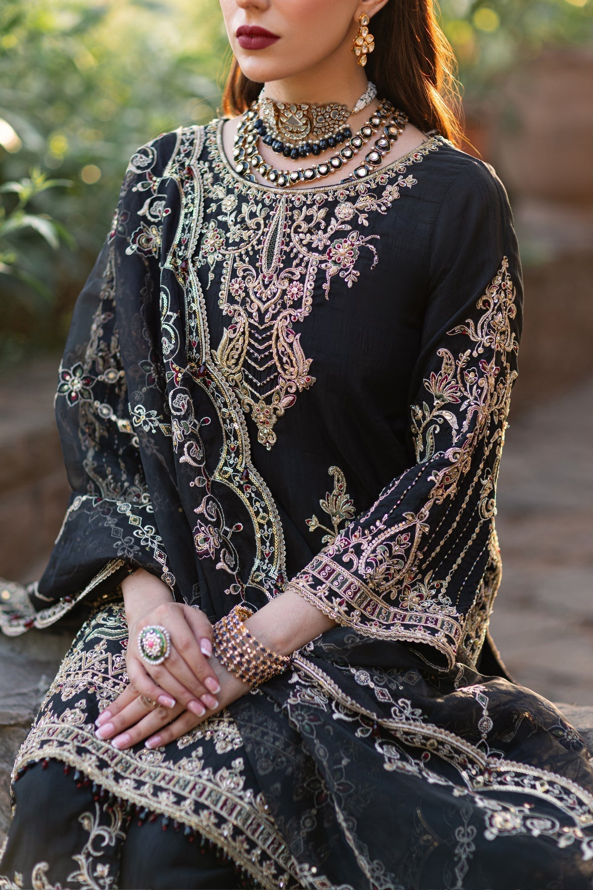 Naqshi | Samarkand Wedding Formals | Qamar - Wedding Dress - Maria Faisal