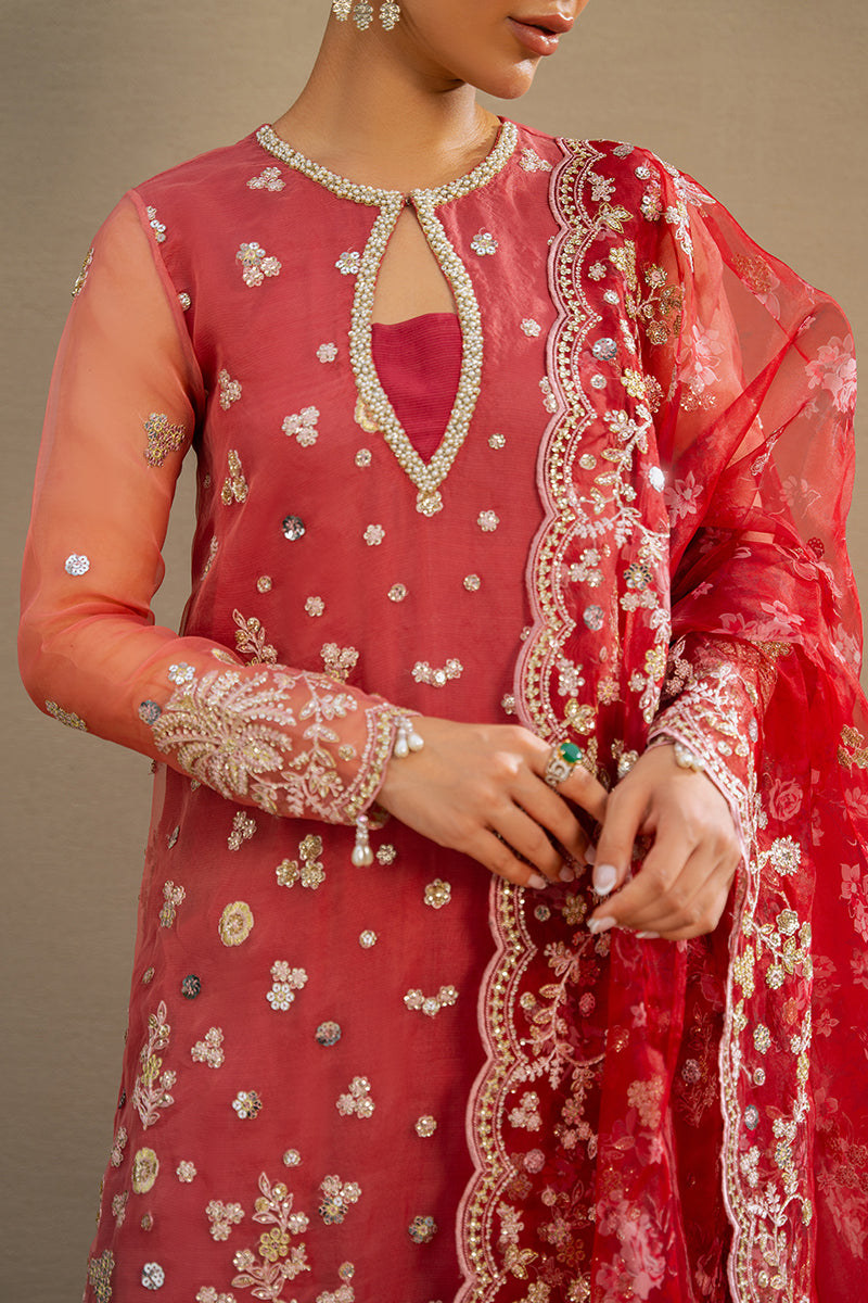 Cross Stitch | Wedding Collection 24 | CRIMSON FIRE - Ladies Clothes - Maria Faisal