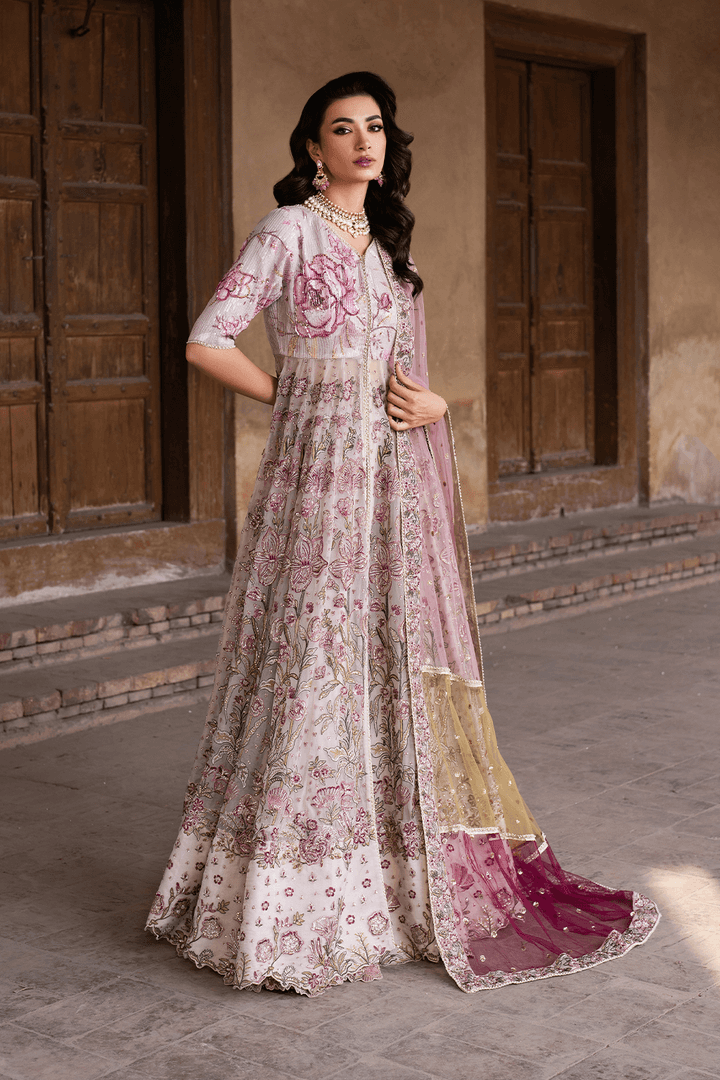 Iznik | Luxury Chiffon | ILC-08 by Maria Faisal - Registered Vendor of : Iznik - type : Ladies Clothes - 100% original wedding dresses