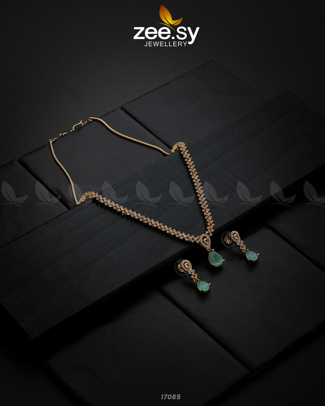 Nargis Zircon Necklace - Necklace Sets