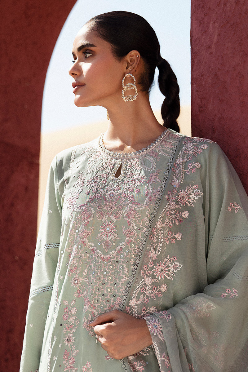 Cross Stitch | Eid Lawn 24 | MYSTIC VERVE - Designer Dress with Intricate embroidery and embellishments. Shop elegent wedding dress at Maria Faisal.