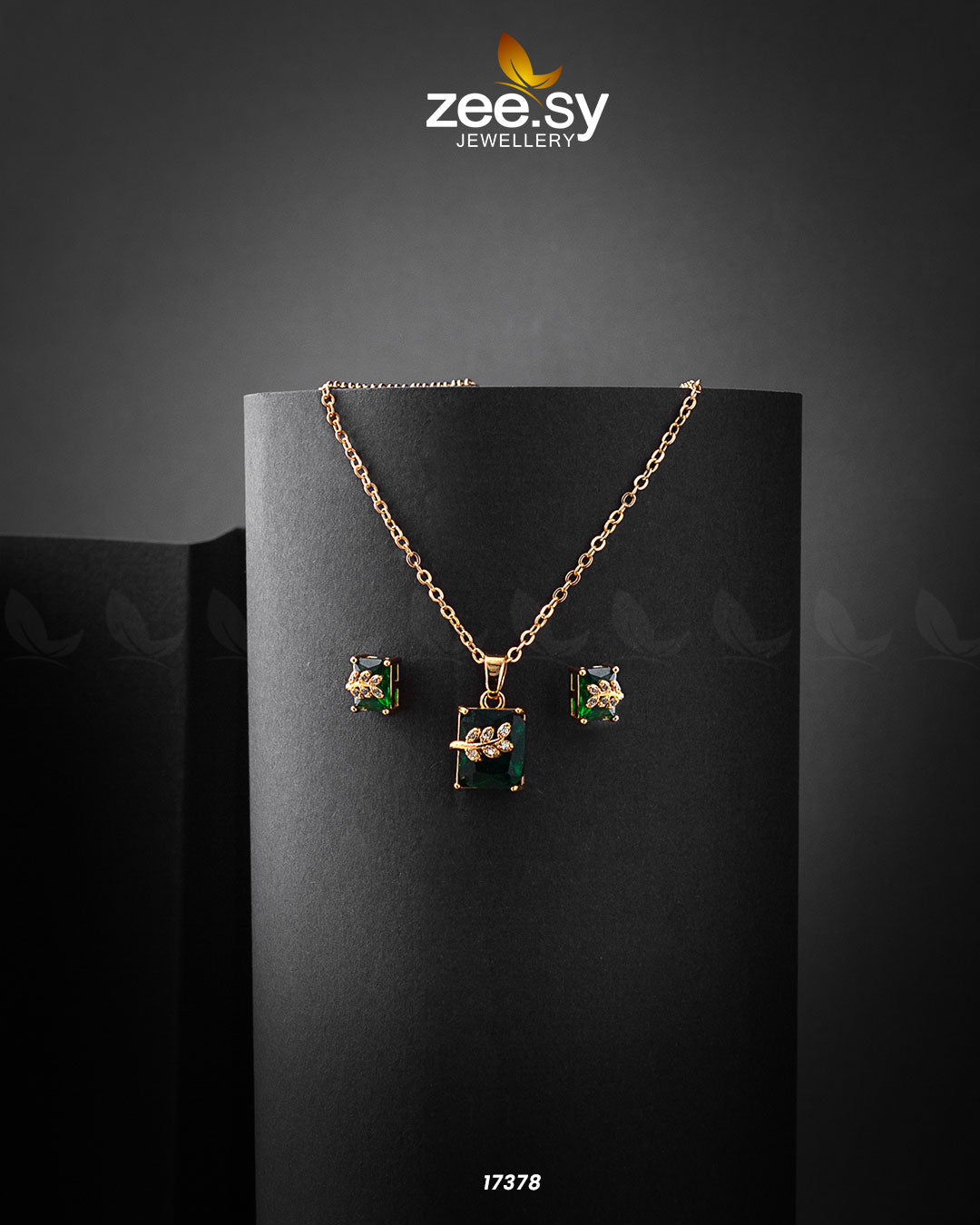 Cubic Sterling Pendant - Necklace Sets