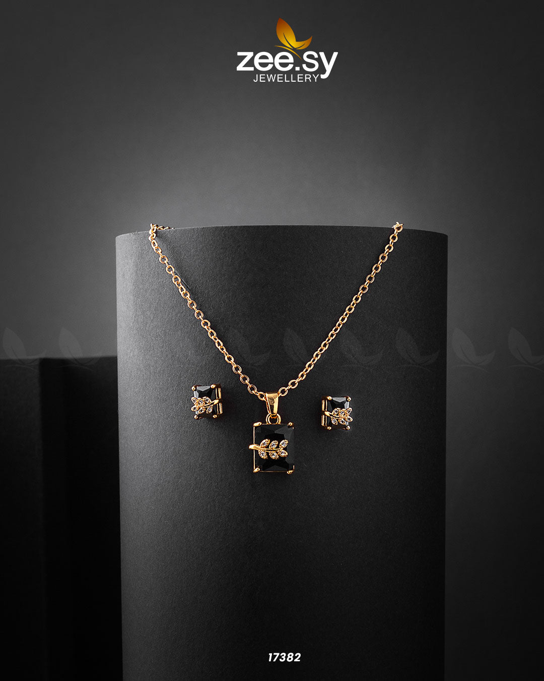 Cubic Sterling Pendant - Necklace Sets