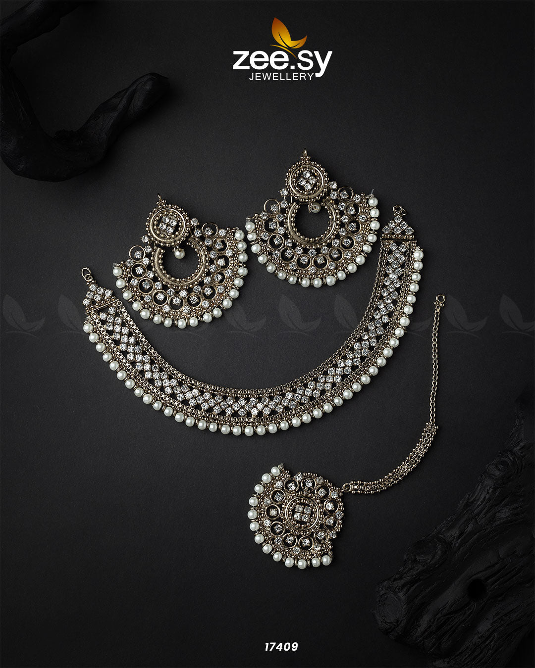 Gul-E-Rana Necklace - Necklace Sets