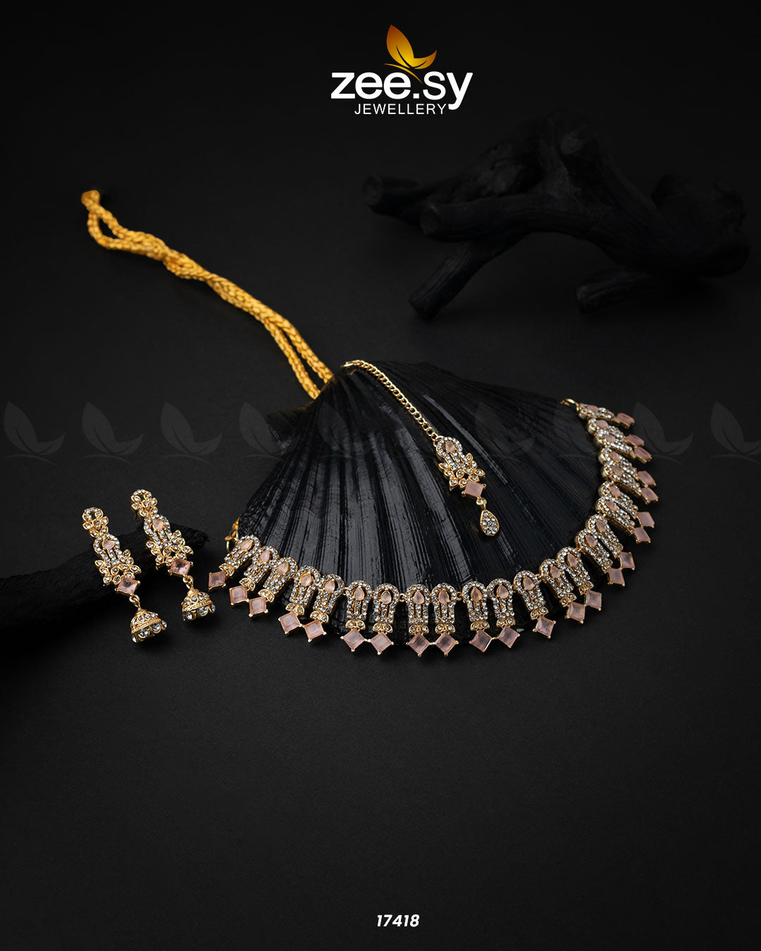Classic Zircon Necklace - Necklace Sets