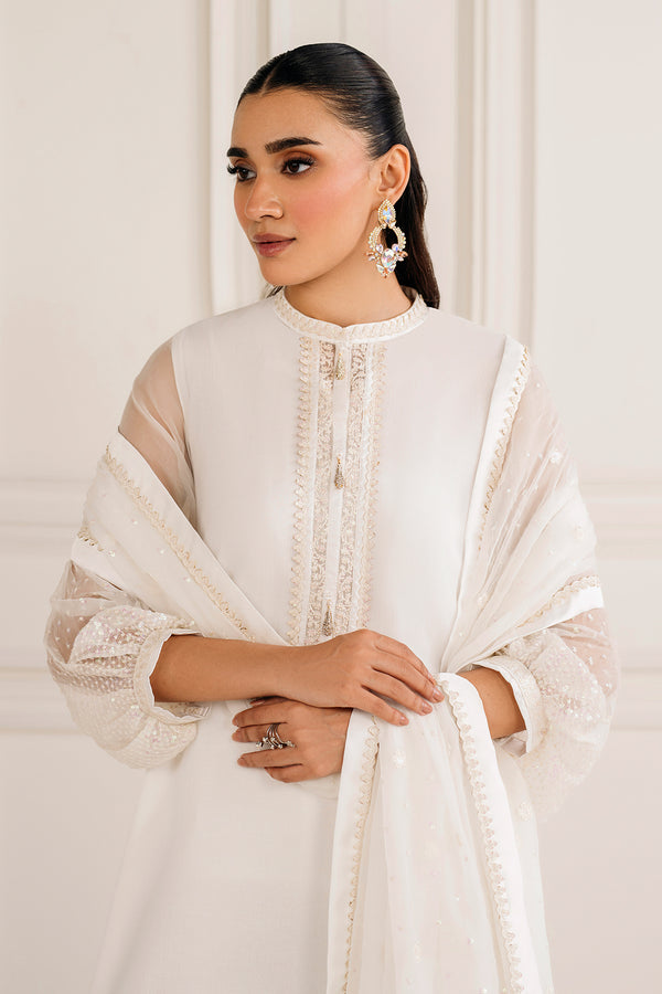 Baroque | Luxury Pret 25 | EMBROIDERED CHIFFON PR-1135 - Ladies Clothes - Maria Faisal