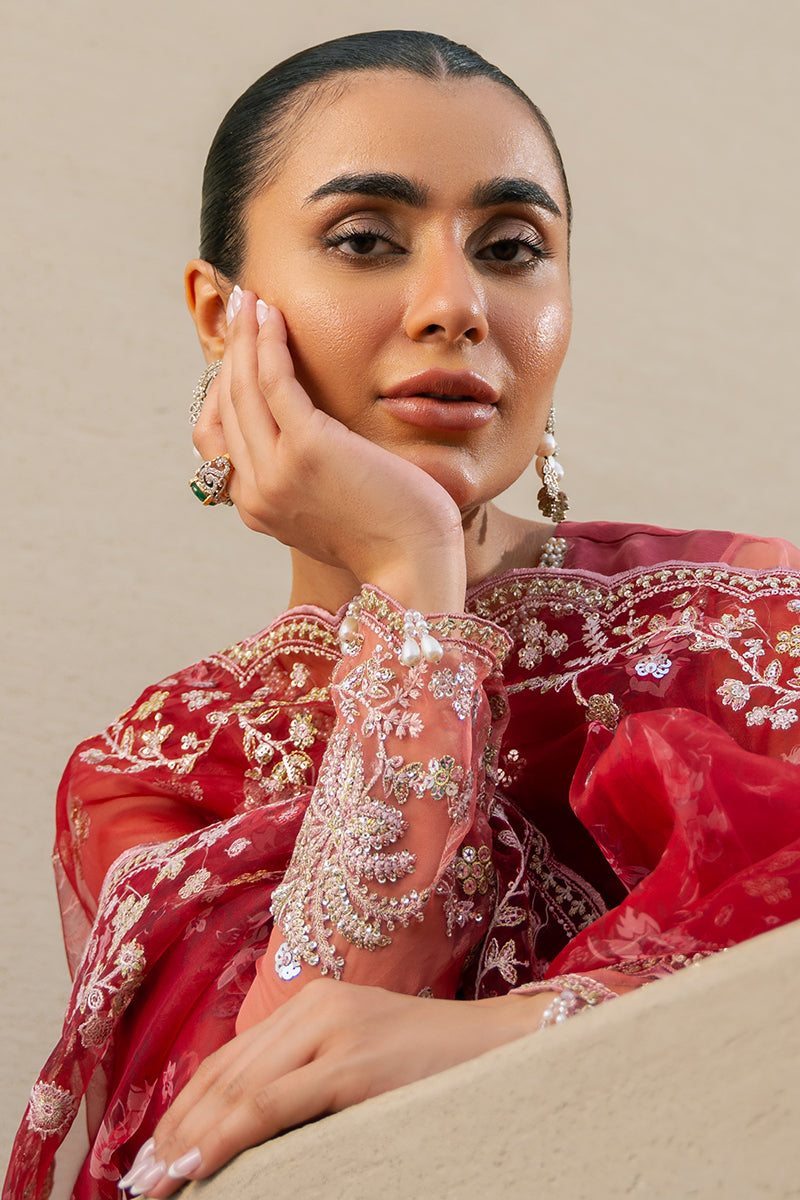 Cross Stitch | Wedding Collection 24 | CRIMSON FIRE - Ladies Clothes - Maria Faisal