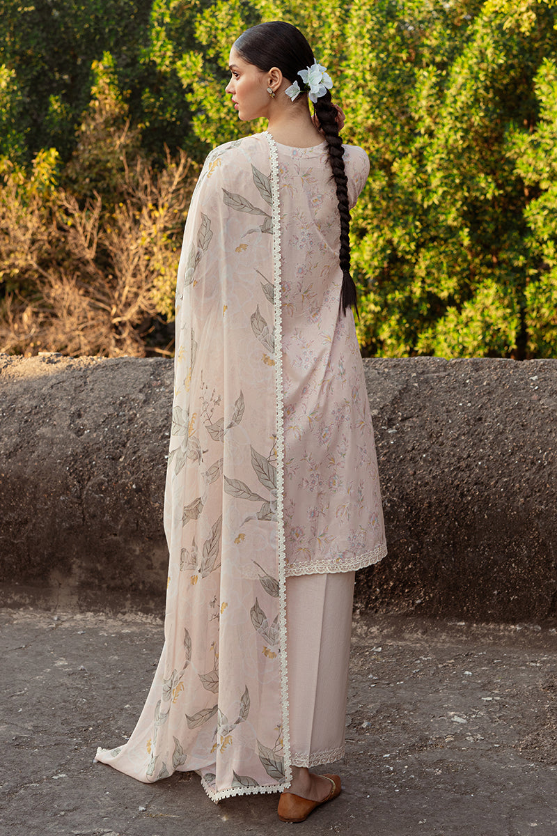 Cross Stitch | Premium Lawn 24 | SILVER PEONY - Ladies Clothes - Maria Faisal