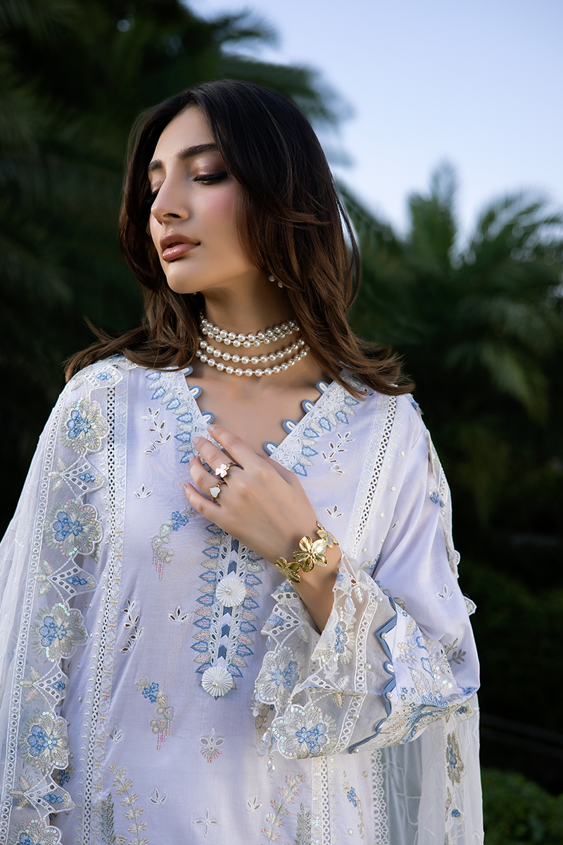 Raeesa Premium | Amani Lawn 26 | AM-003 LUSHE - Casual Dress - available at Maria Faisal in UK and USA.