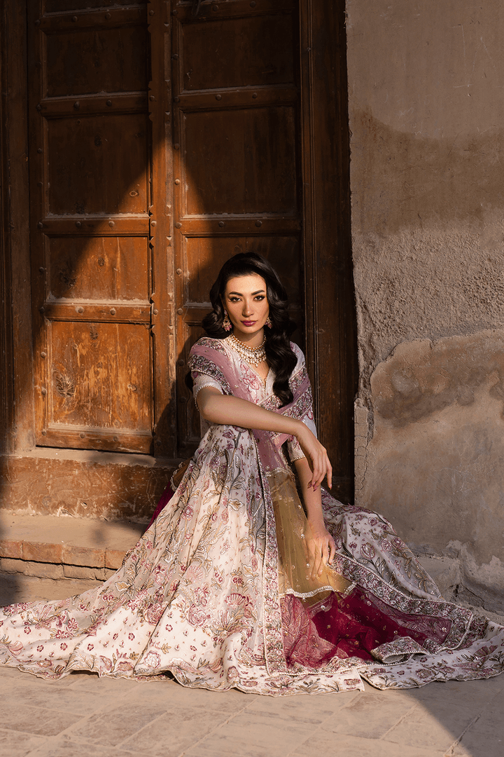 Iznik | Luxury Chiffon | ILC-08 by Maria Faisal - Registered Vendor of : Iznik - type : Ladies Clothes - 100% original wedding dresses