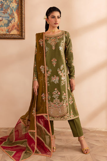 Emaan Adeel | Rangrez Collection | RIWAAZ - Designer Dress with Intricate embroidery and embellishments. Shop elegent wedding dress at Maria Faisal.