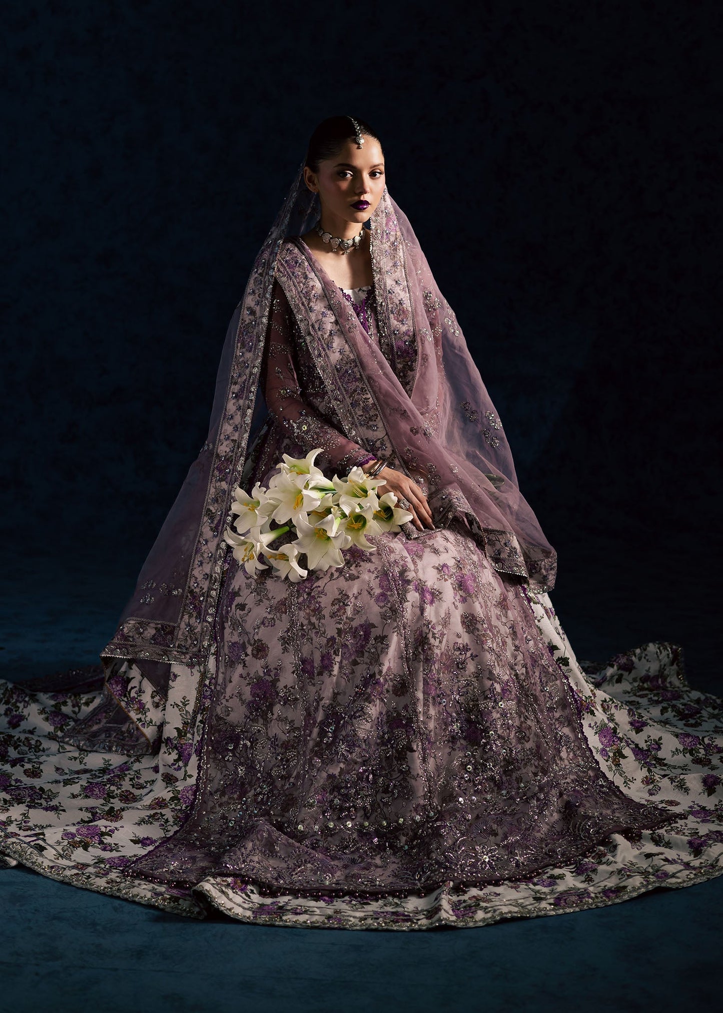 Maria Osama Khan | Lamhay Wedding Festive | LAVINA - Wedding Dress - available at Maria Faisal in UK and USA.
