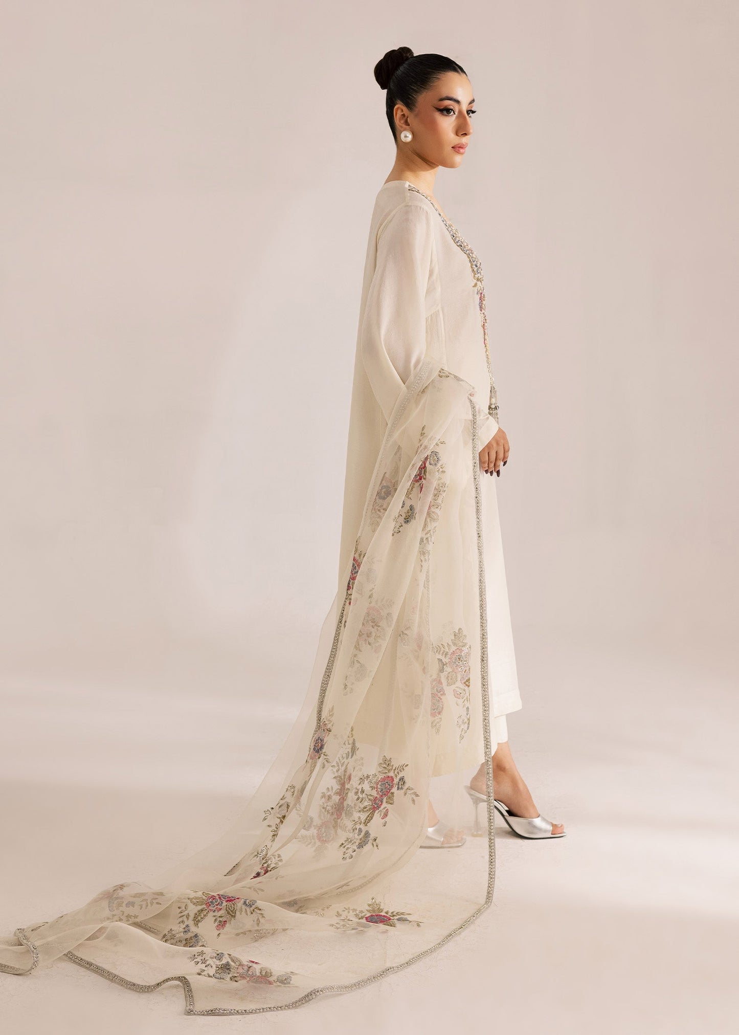 Sadaf Fawad Khan | Silk Luxury Pret 26 | Mahveen - Dress - available at Maria Faisal in UK and USA.