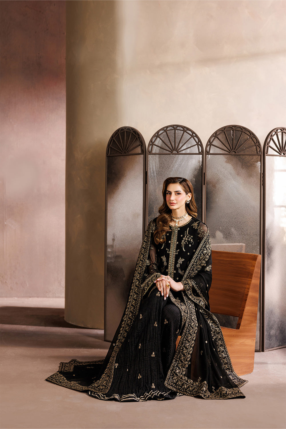 Zarif | Zayrah Formals | ZYR-SUMBUL-05 - Formal Dress - available at Maria Faisal in UK and USA.