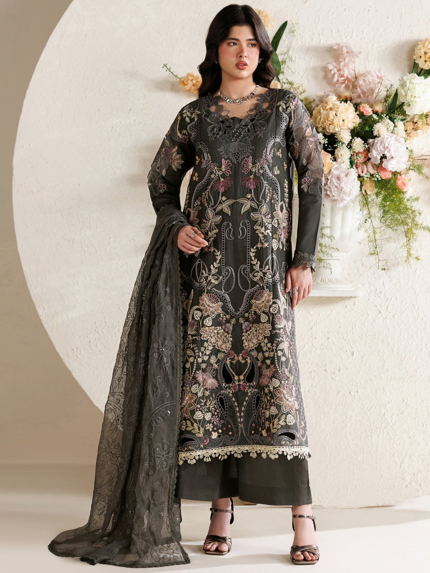 Parishay | Marbella Summer Lawn 26 | MB-14 - Luxury Dress - available at Maria Faisal in UK and USA.