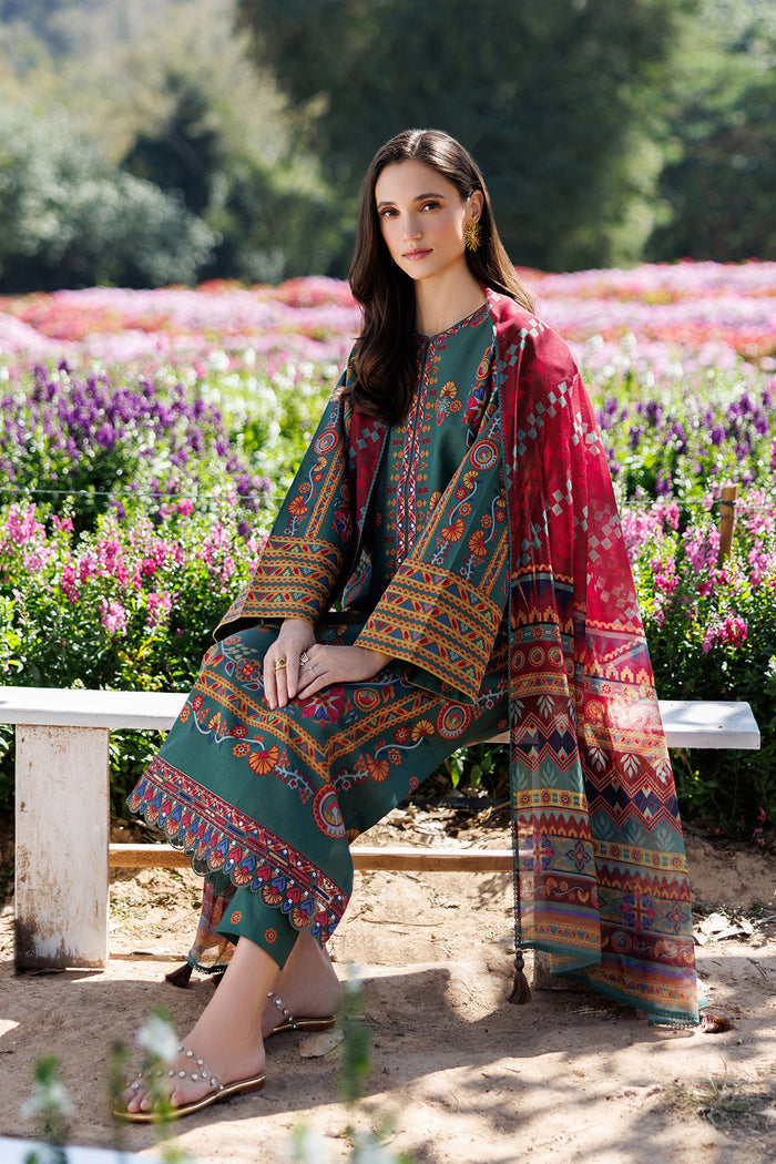 Jazmin | Summer Lawn 26 | USE-9283 - Dress - available at Maria Faisal in UK and USA.