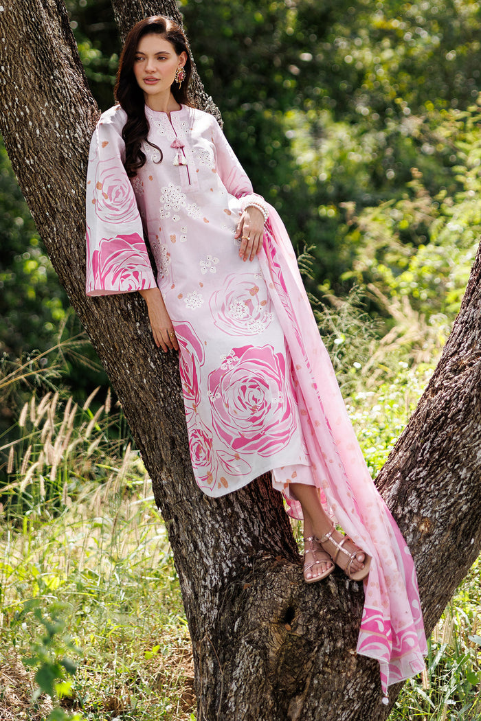 Jazmin | Summer Lawn 26 | USE-9296 - Dress - available at Maria Faisal in UK and USA.