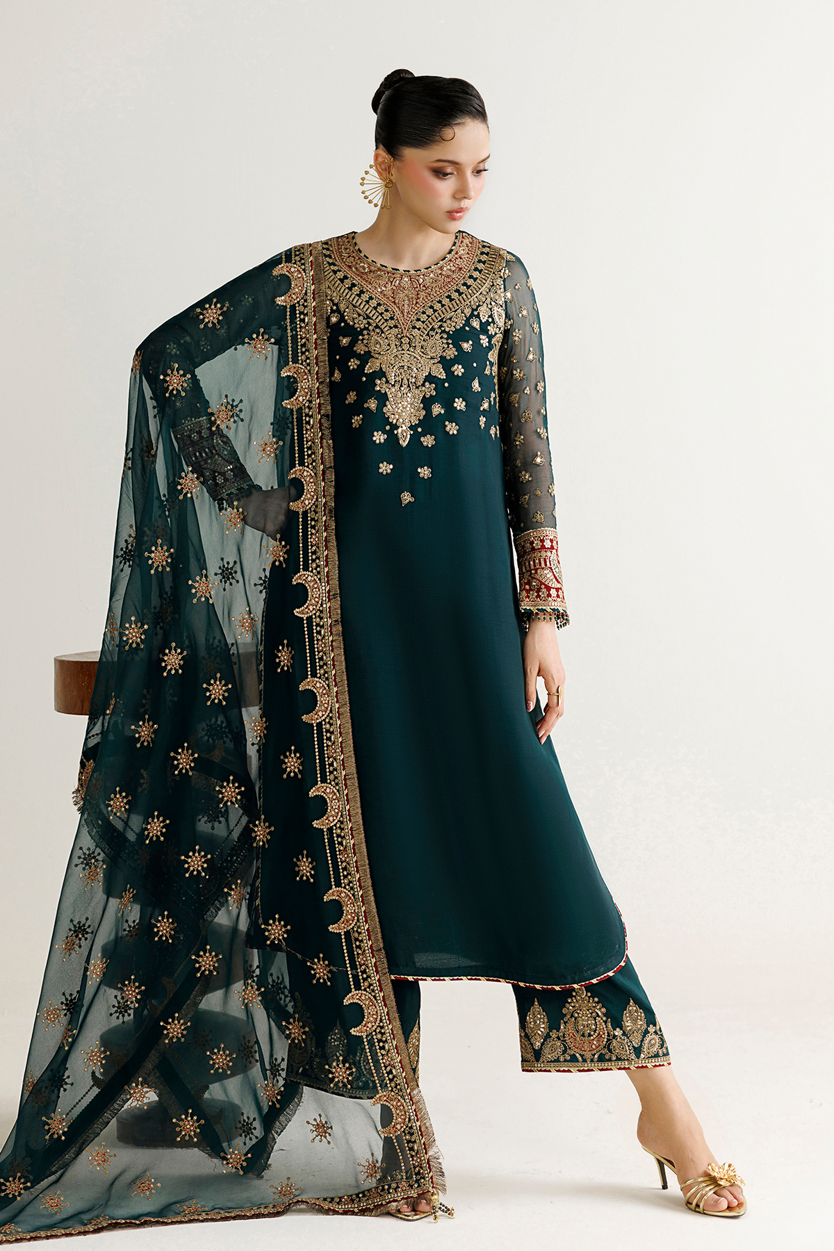 Jazmin | Mirelle Luxury Formals 26 | UC-3139 - Formal Dress - available at Maria Faisal in UK and USA.