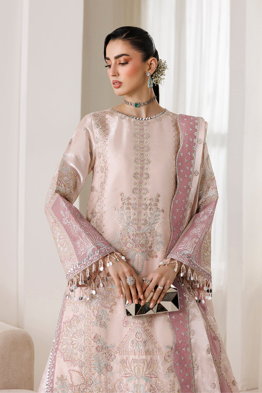 Alizeh | La Ruhe Formals | AF-CH-2262-Taurus - Formal Dress - available at Maria Faisal in UK and USA.