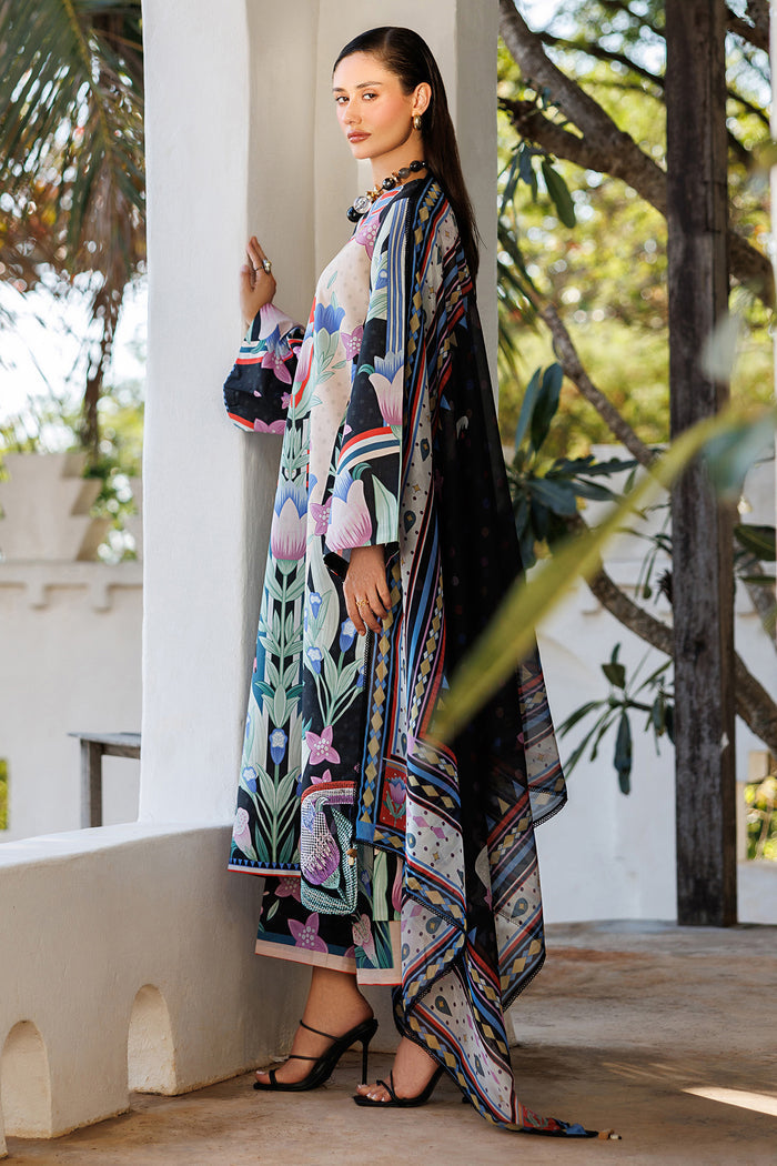 Jazmin | Summer Lawn 26 | USE-9311 - Dress - available at Maria Faisal in UK and USA.