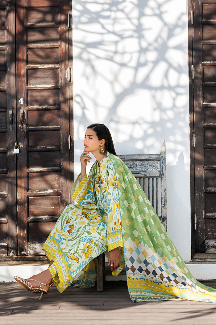 Jazmin | Summer Lawn 26 | USE-9315 - Dress - available at Maria Faisal in UK and USA.