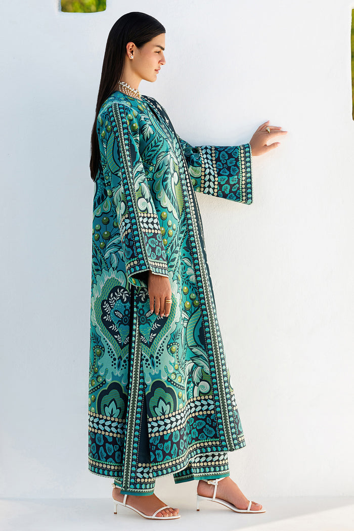 Jazmin | Summer Lawn 26 | USE-9313 - Dress - available at Maria Faisal in UK and USA.