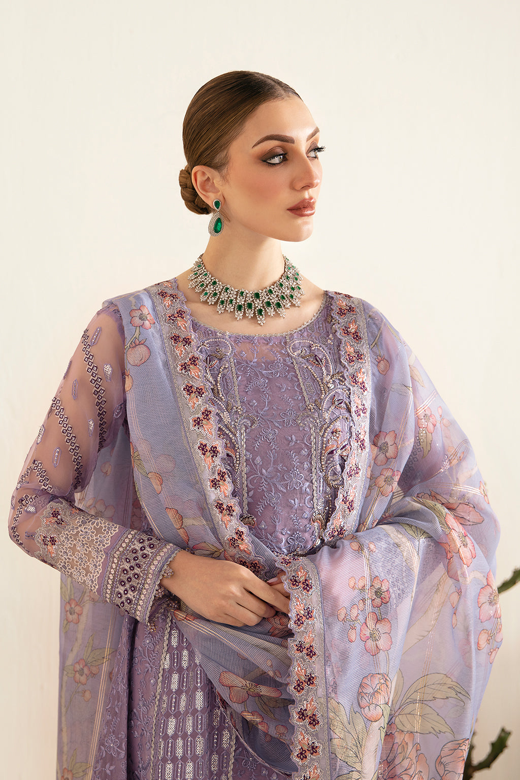 Ramsha | Festive Formals | E-107 - Formal Dress - available at Maria Faisal in UK and USA.