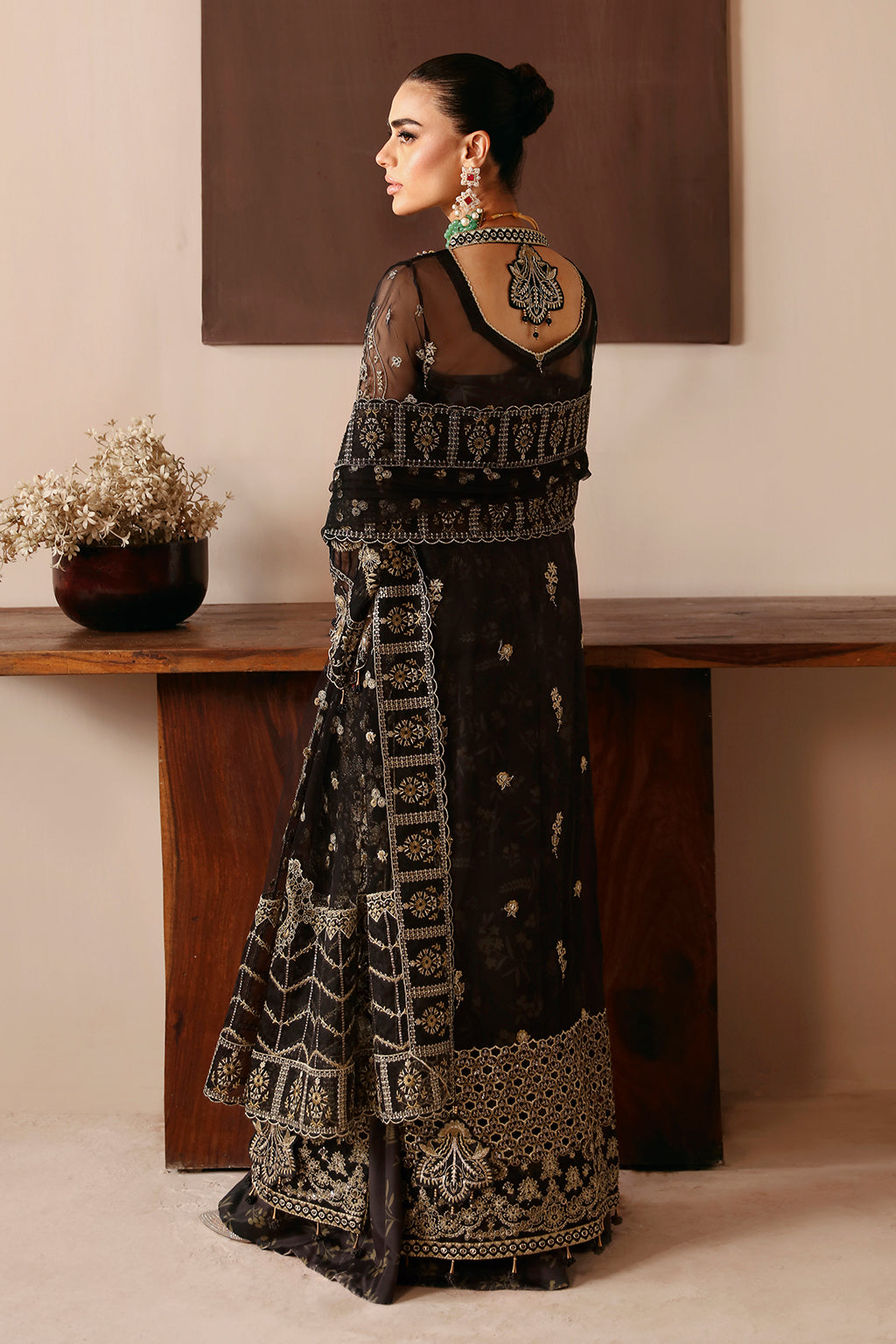 Ramsha | Festive Formals | E-203 - Formal Dress - available at Maria Faisal in UK and USA.