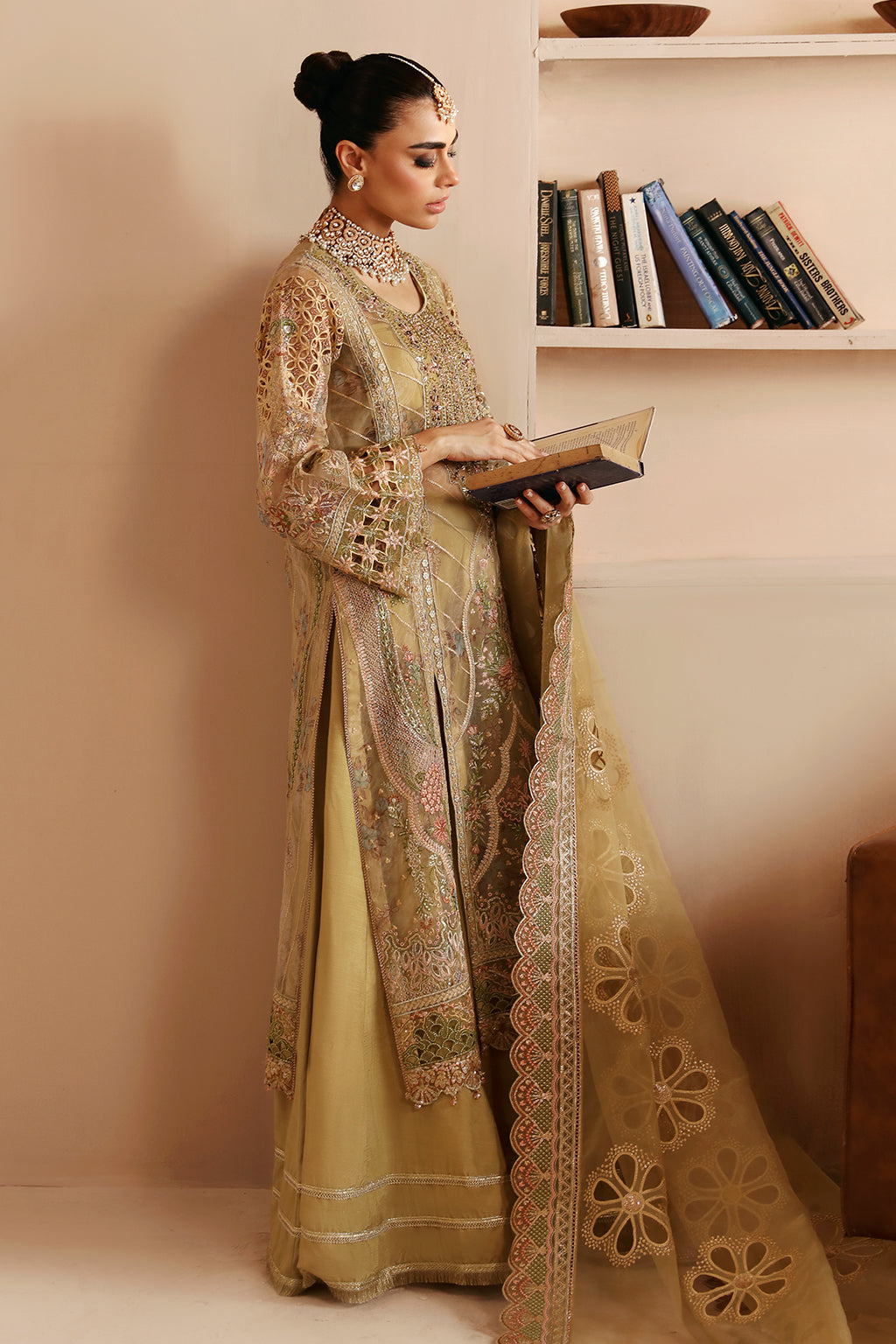 Ramsha | Festive Formals | E-205 - Formal Dress - available at Maria Faisal in UK and USA.