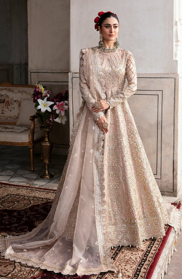 Zevk | Afsanah Wedding Formals | ATLAS - Designer Dress with Intricate embroidery and embellishments. Shop elegent wedding dress at Maria Faisal.