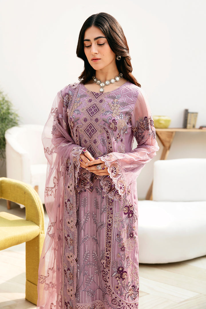 Ramsha | Chevron Chiffon Collection | A-801 - Ladies Clothes - Maria Faisal