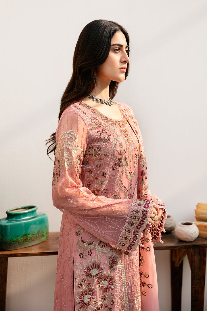 Ramsha | Chevron Chiffon Collection | A-805 - Ladies Clothes - Maria Faisal
